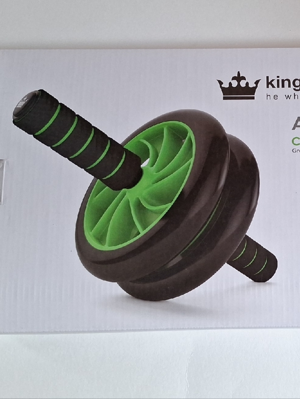 King Athletic Ab Roller - Green and Black Core Shredder